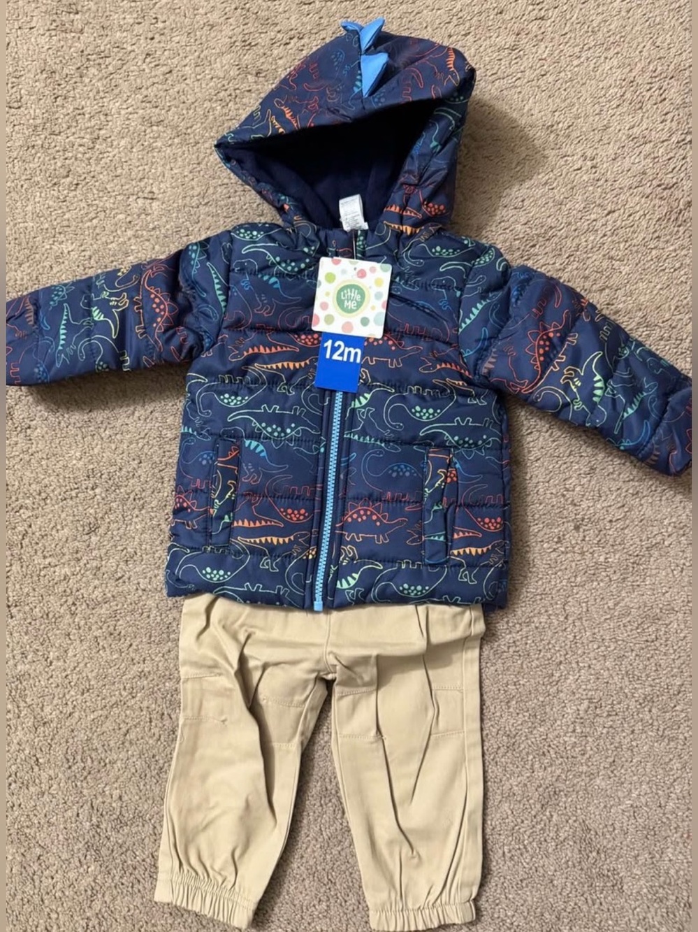 Baby boy 12months 3pc jacket set